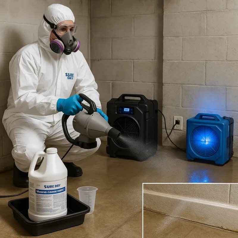 Sanitization and Odor Removal process in Lake County, FL