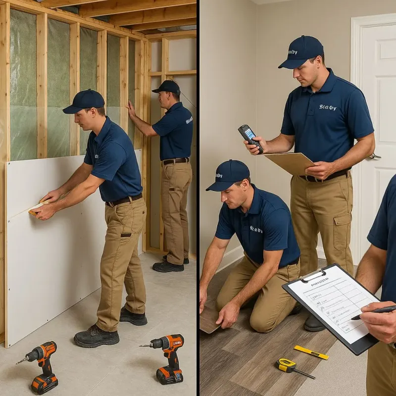 Repairs and Reconstruction process in Lake County, FL