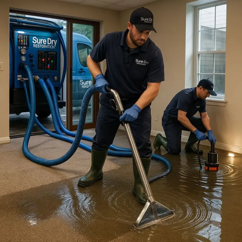 Water Extraction and Removal process in Lake County, FL